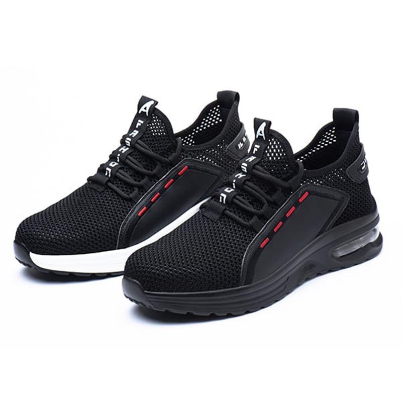 Ultra-Lampa Andningsbara Arbetskor med Stålhätta – Halkfria Skyddsskor med Bekvämlighet för Hela Dagen