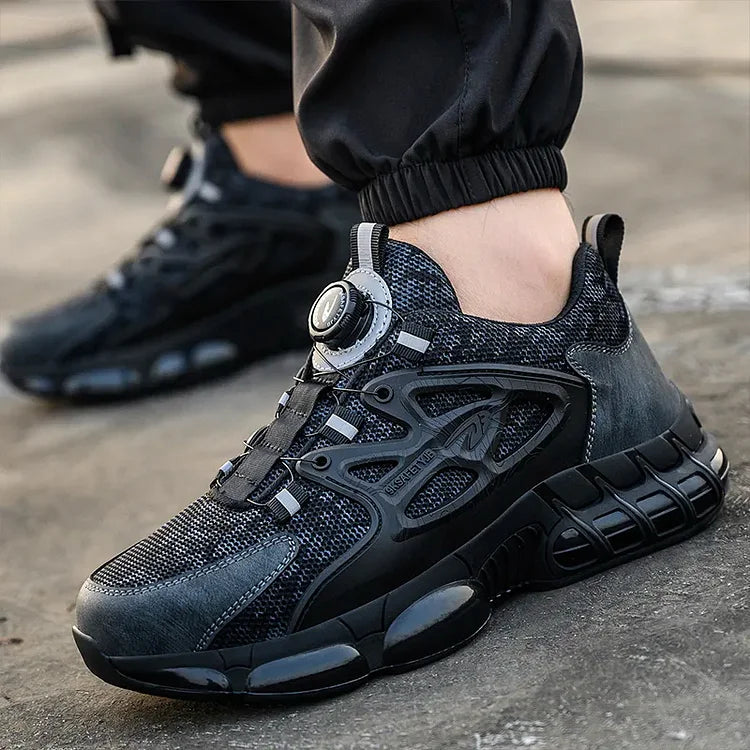 Steel Toe Safety Shoes Exterior Non-slip Sole Sports Work Shoes