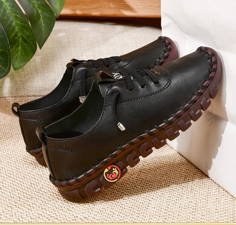 Ortopediska lädermokasiner – mjuka, stödjande och eleganta