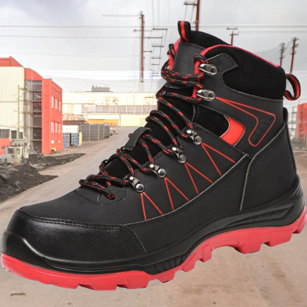 Tucson vattentäta skyddsstövlar – herrskyddsstövlar med ståltå och halksäker sula