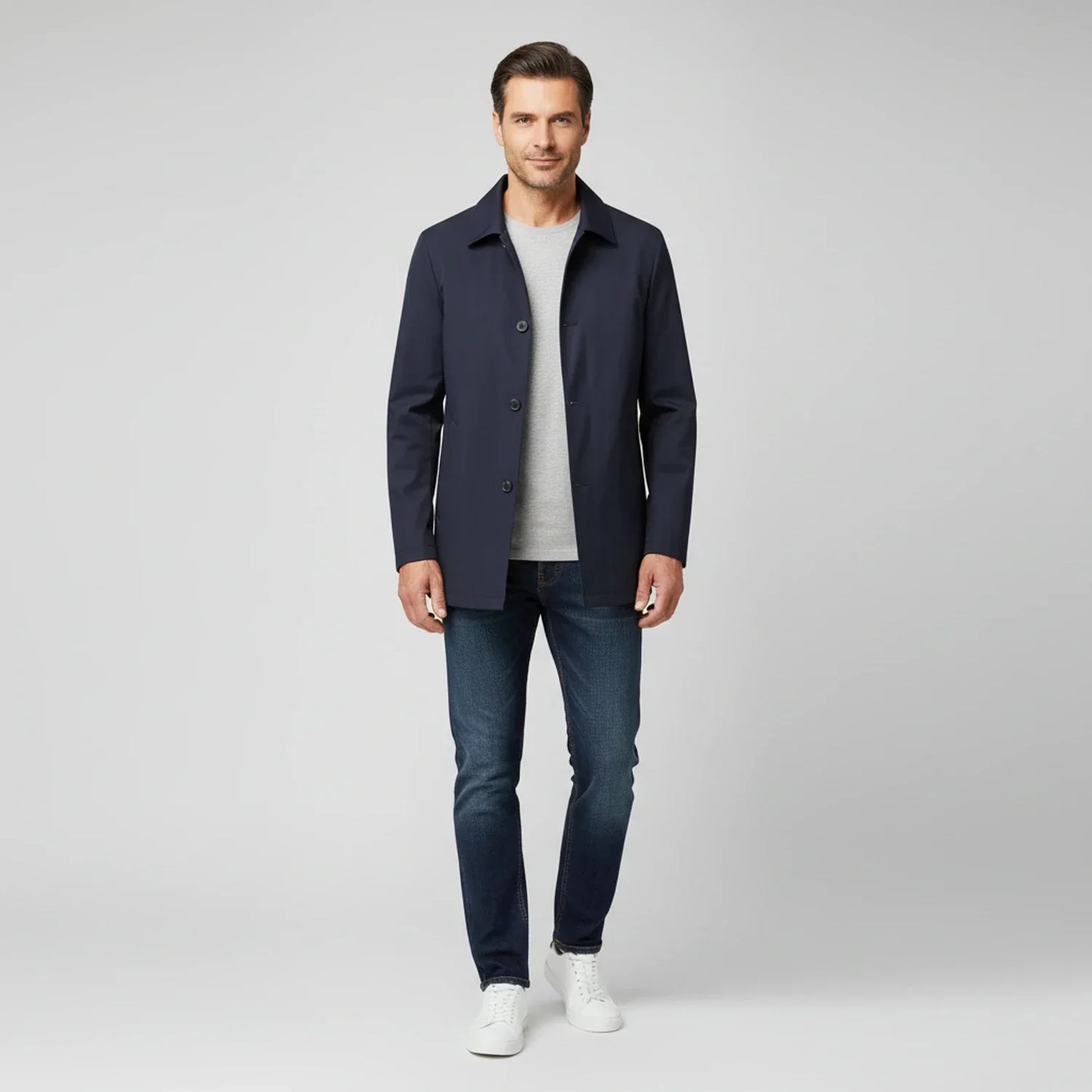 Men's Button-Down Jacket