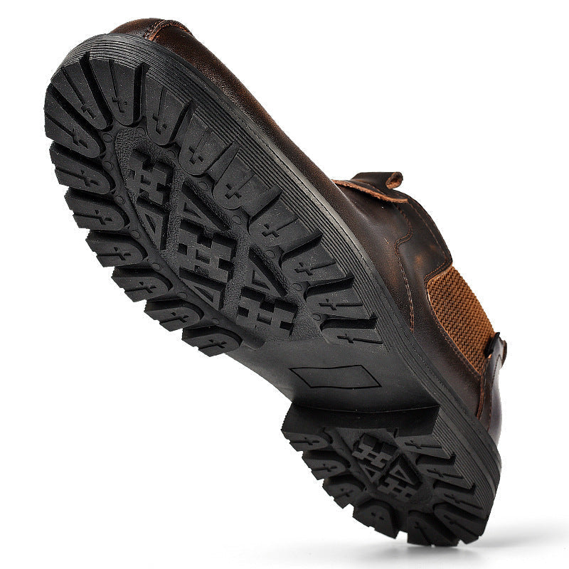 Herrarnas vardagliga läderskor – klassiska instegsskor för vardags- och festbruk