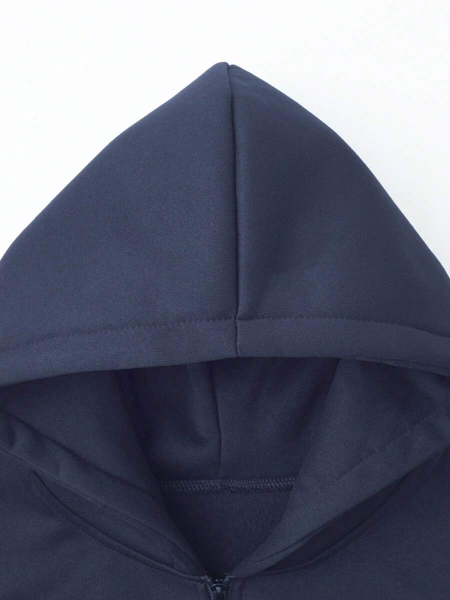 Men’s Two-Piece Grey Hoodie Set | Comfortable Streetwear Tracksuit