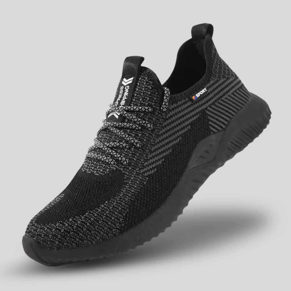 Men’s Lampweight Safety Shoes – Steel Toe Work Sneakers with Slip-Resistant Sole