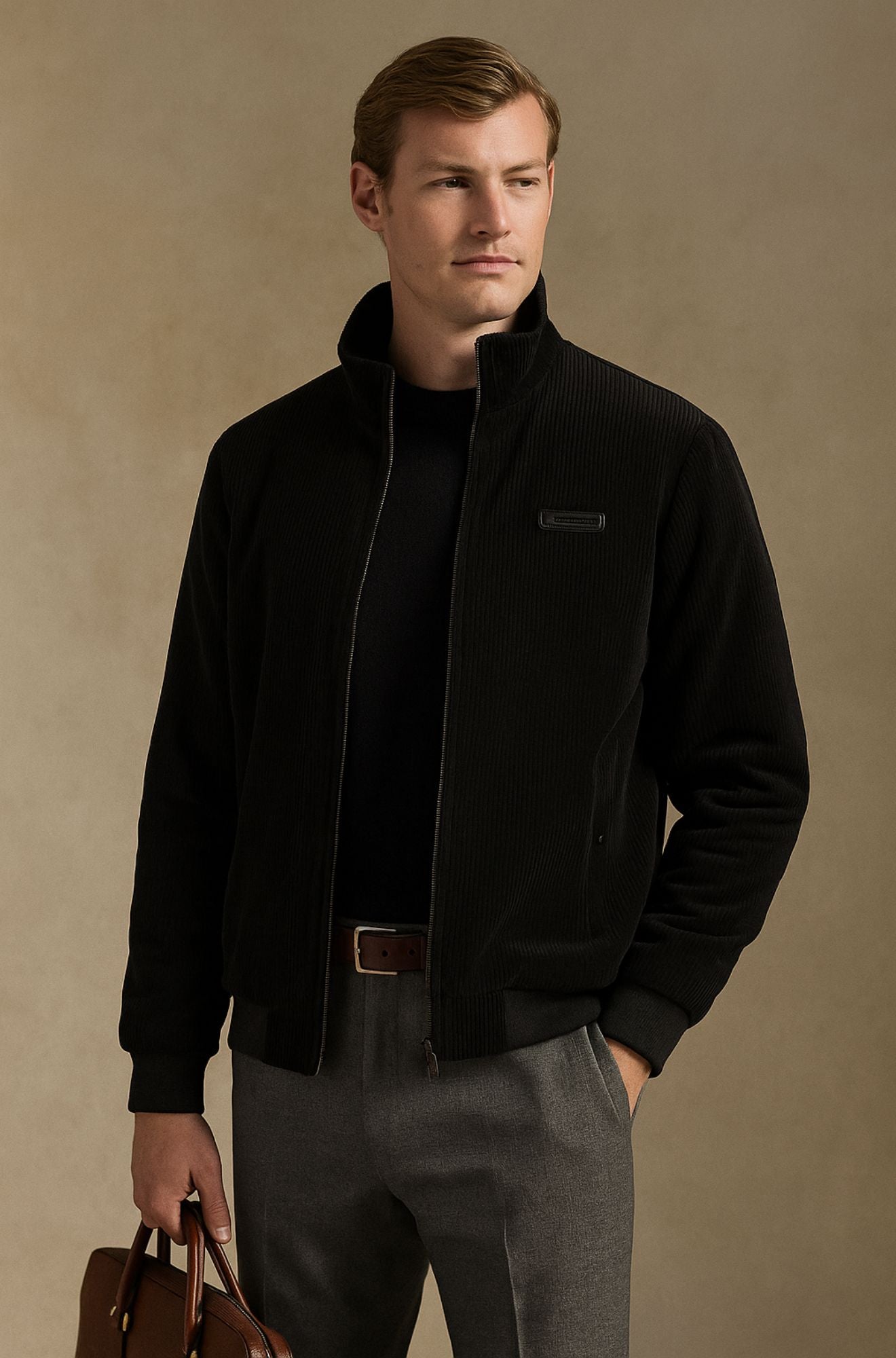 Miles Men’s Jacket – Warm Lined Winter Coat