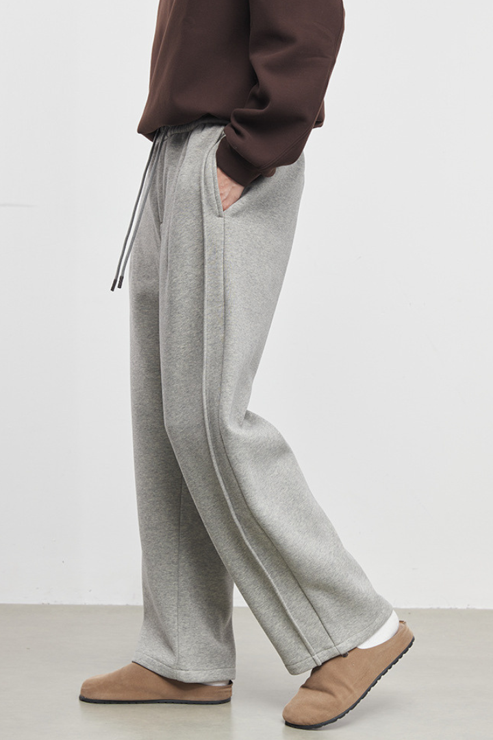 Core Cotton Herr Fleecebyxor - Asksgrå