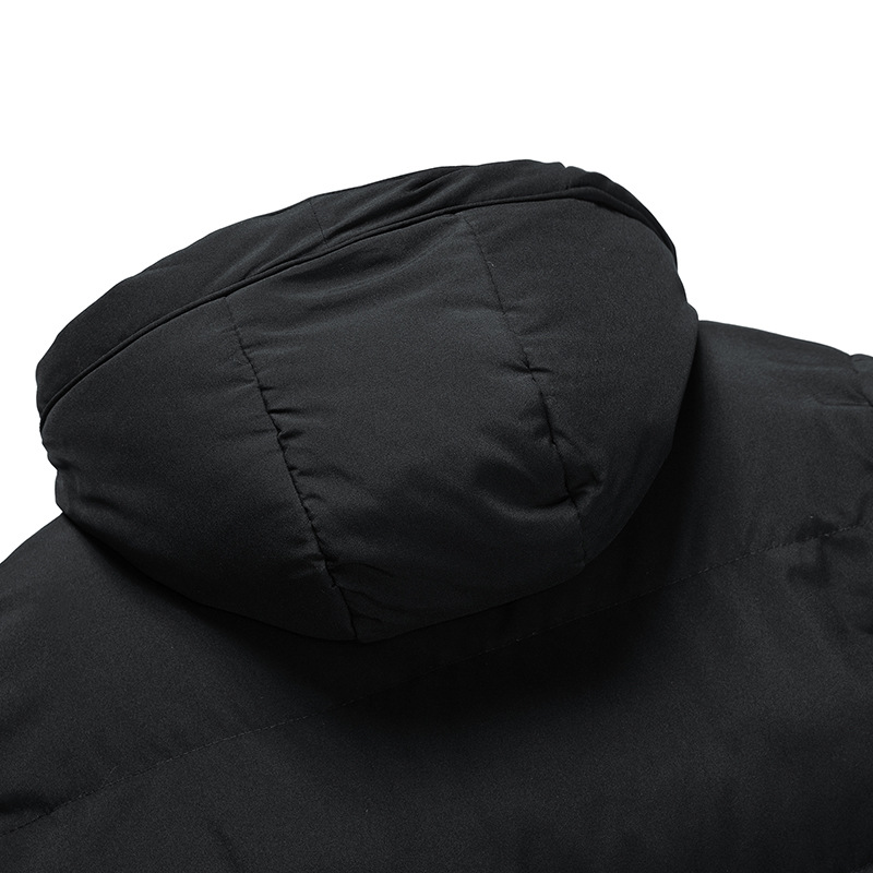 Elegant Long Men’s Coat – Warm Winter Overcoat