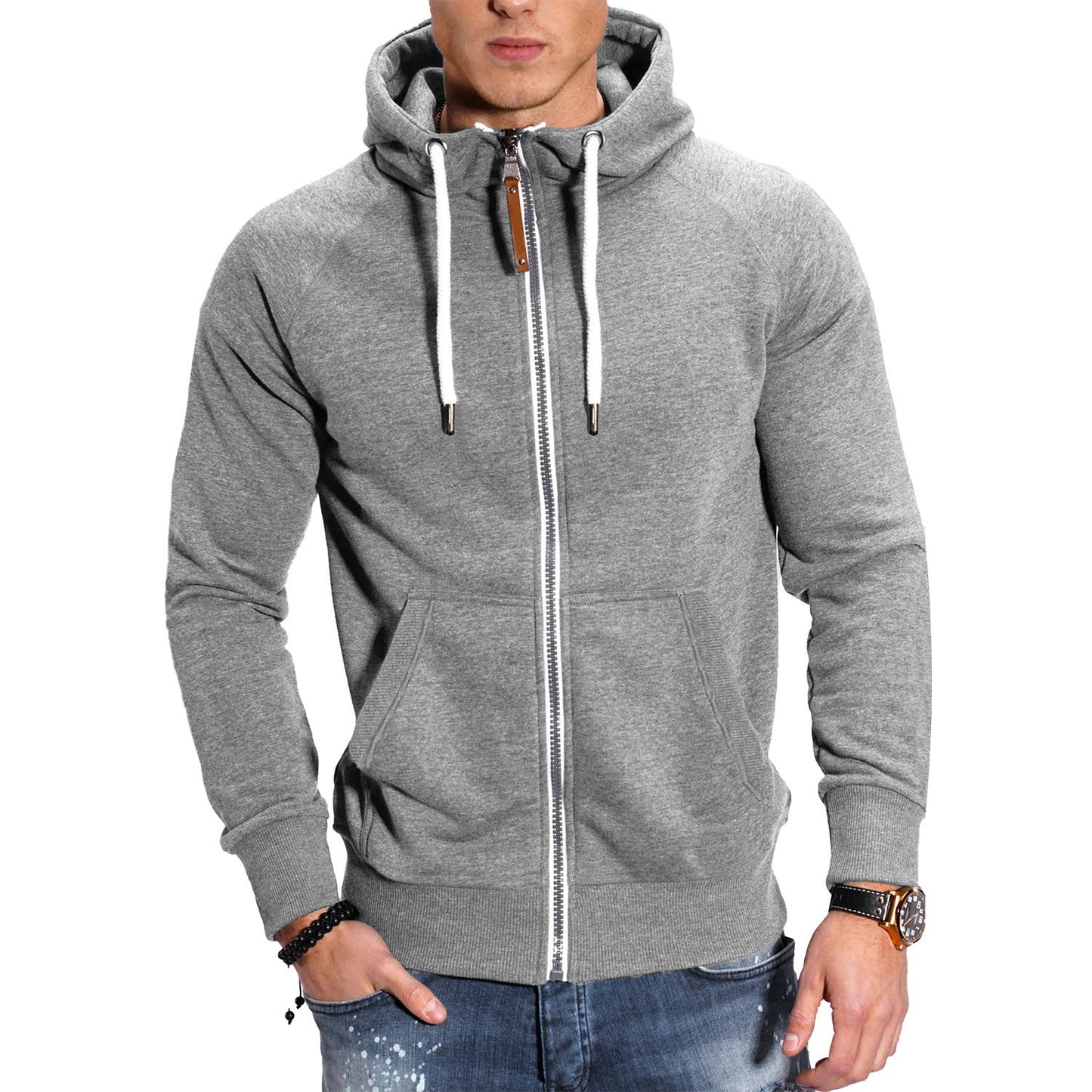 Marvin Men’s Hooded Jacket – Modern Casual Design