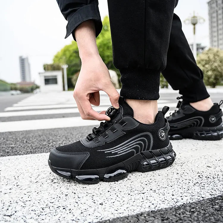 Steel Toe Safety Shoes Exterior Non-slip Sole Sports Work Shoes