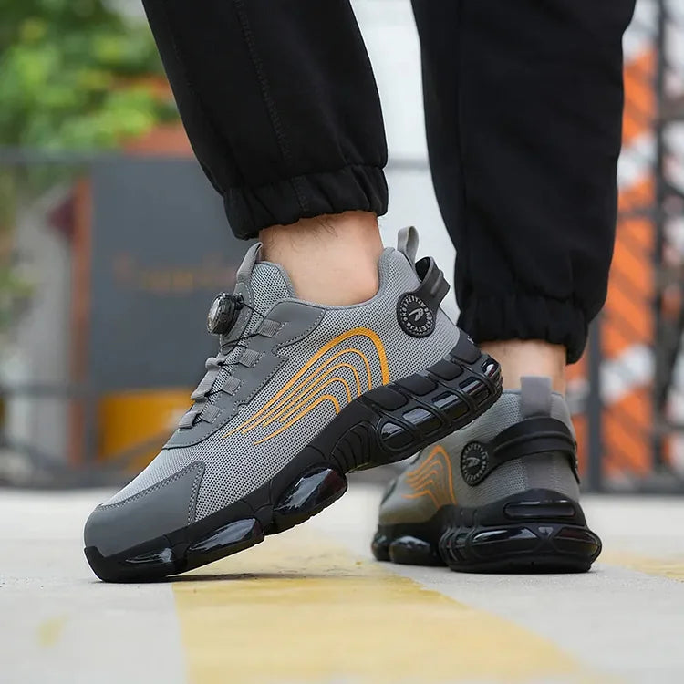 Steel Toe Safety Shoes Exterior Non-slip Sole Sports Work Shoes