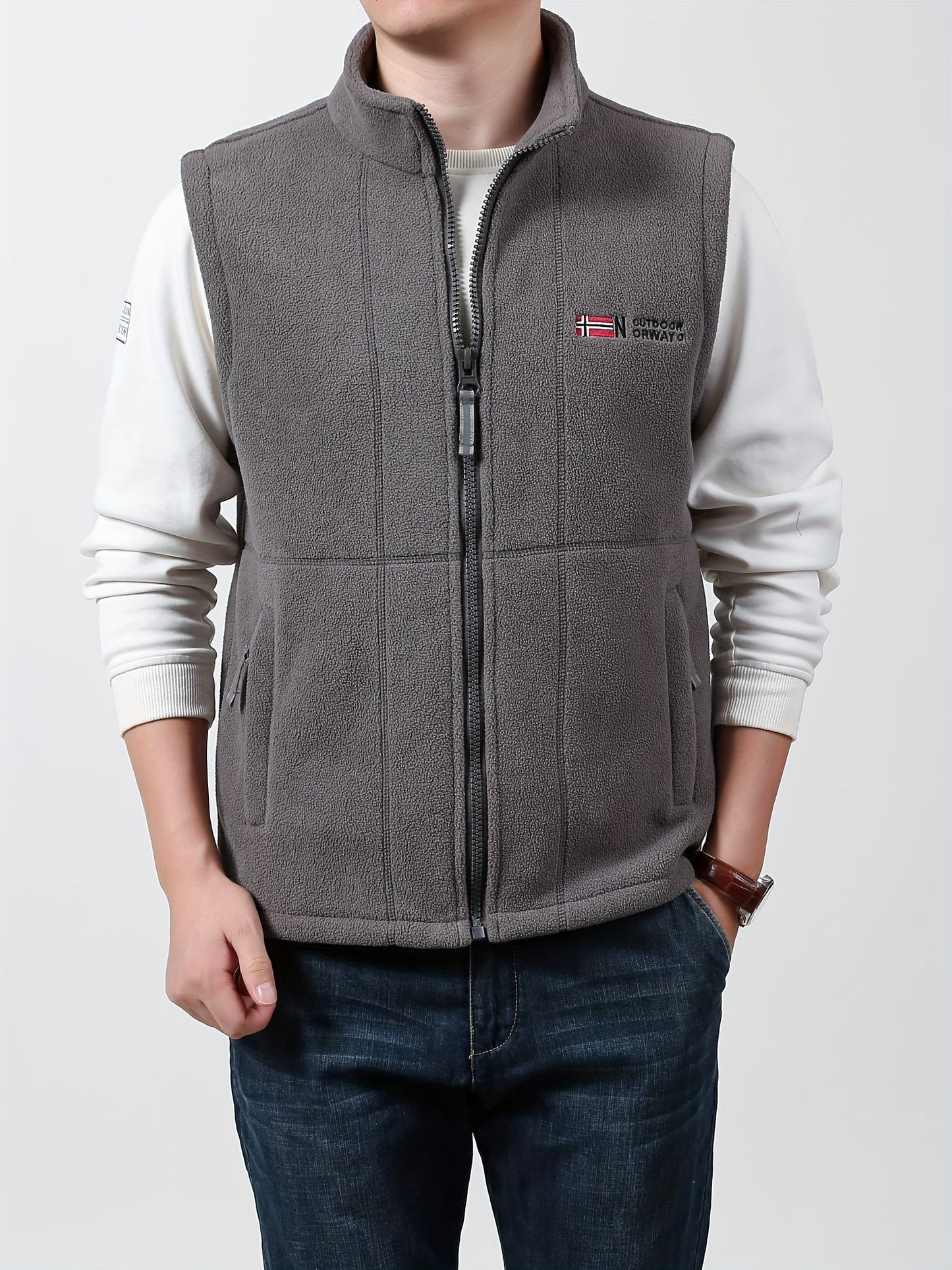 Men’s Norway Fleece Bodywarmer Vest – Lampweight Insulated Gilet