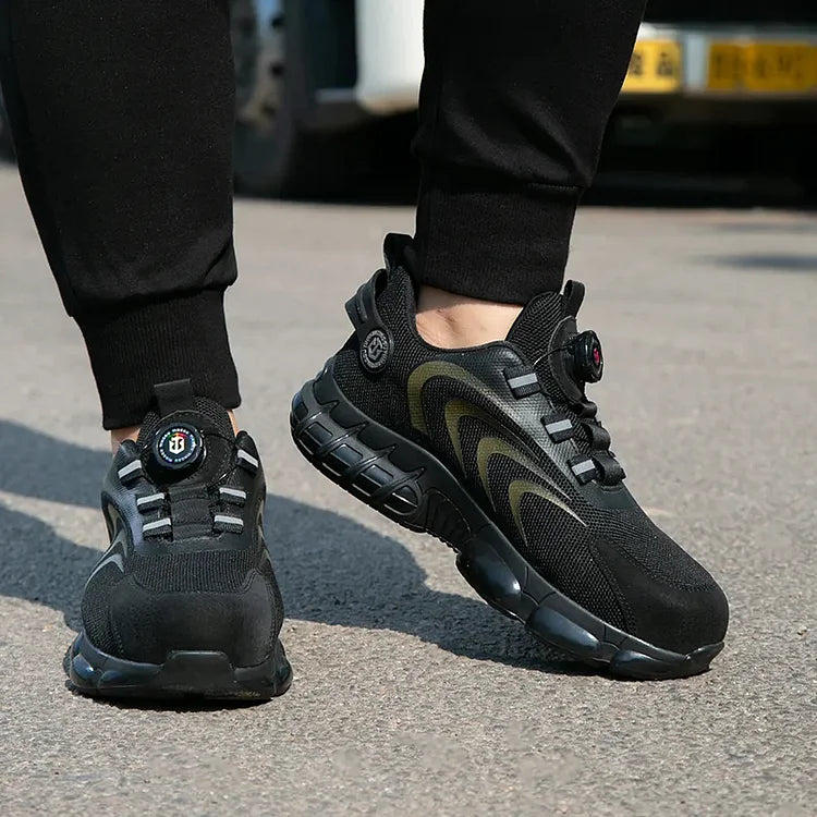 Steel Toe Safety Shoes Exterior Non-slip Sole Sports Work Shoes