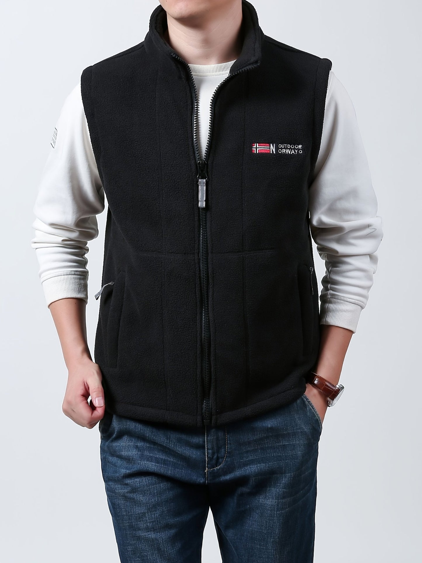 Men’s Norway Fleece Bodywarmer Vest – Lampweight Insulated Gilet