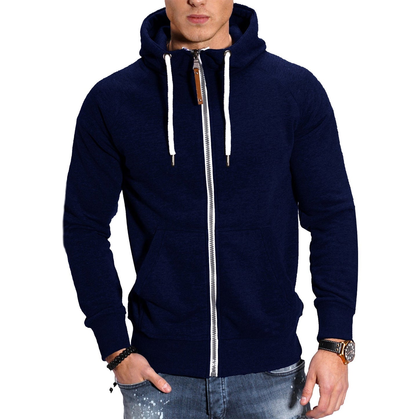 Marvin Men’s Hooded Jacket – Modern Casual Design
