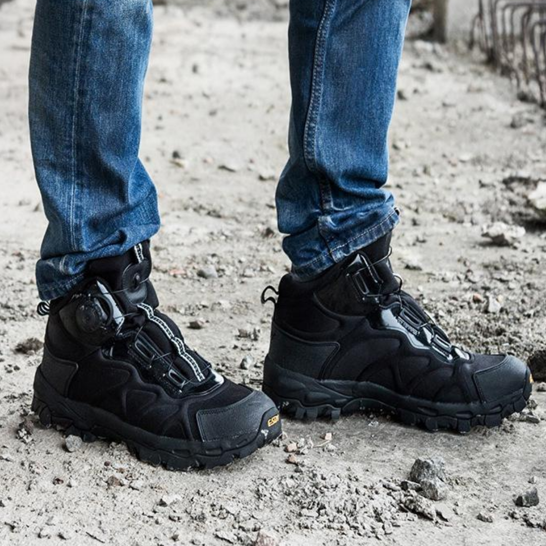 Ortho Hike Orthopedic Hiking Shoes – Exterior Walking Shoes with Innovative Twist Closure