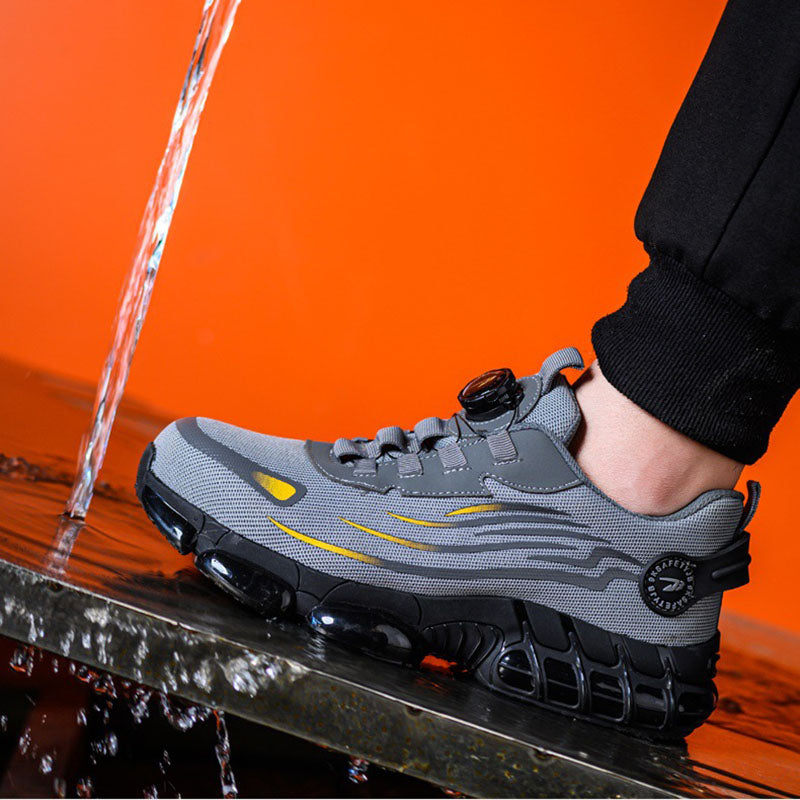 Steel Toe Safety Shoes Exterior Non-slip Sole Sports Work Shoes
