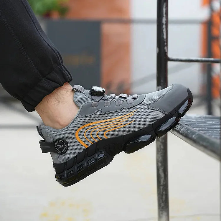 Steel Toe Safety Shoes Exterior Non-slip Sole Sports Work Shoes