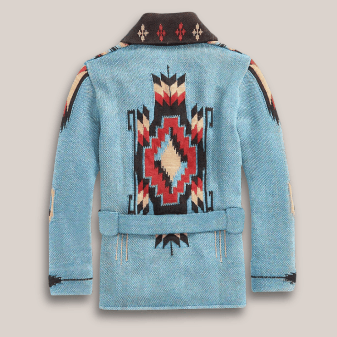 Rustler Men’s Heritage Wool Cardigan – Classic Button-Up Knit