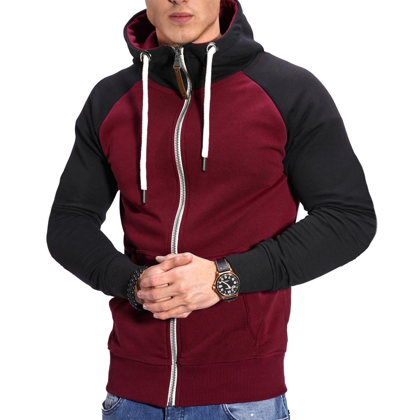 Marvin Men’s Hooded Jacket – Modern Casual Design