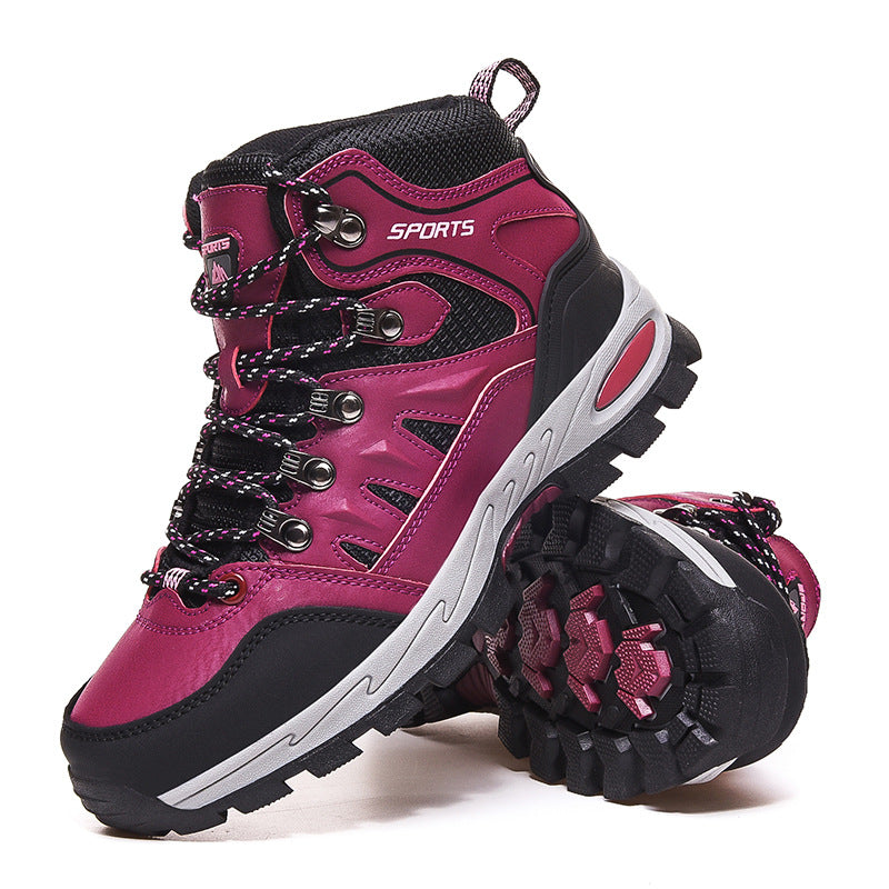 Herrars vattentäta arbetsskors med medelhög skaft – hållbara skyddsskor