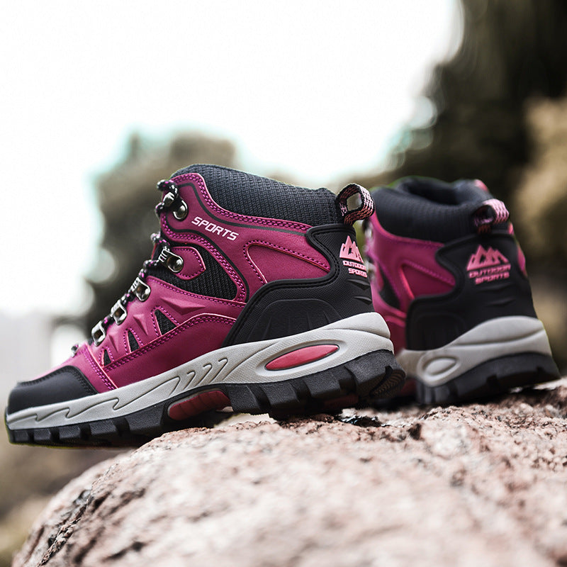 Herrars vattentäta arbetsskors med medelhög skaft – hållbara skyddsskor