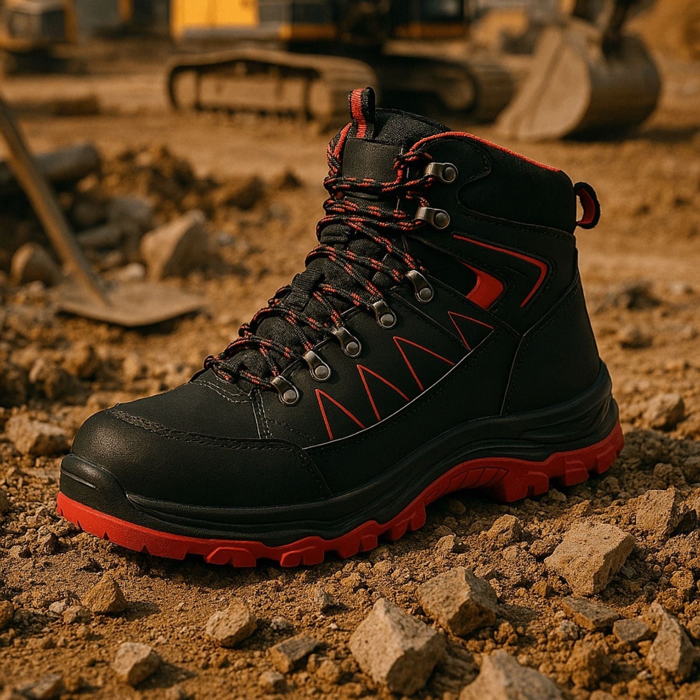 Tucson vattentäta skyddsstövlar – herrskyddsstövlar med ståltå och halksäker sula