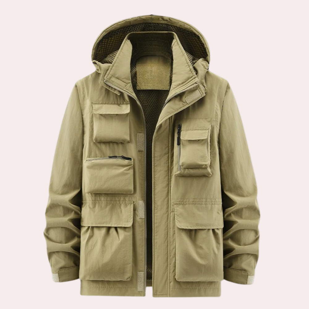 Men’s Padded Winter Parka – Regular Fit | Warm Insulated Winter Jacket