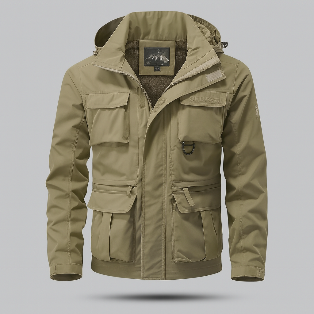 Men’s Winter Military Style Coat | Weather Ready
