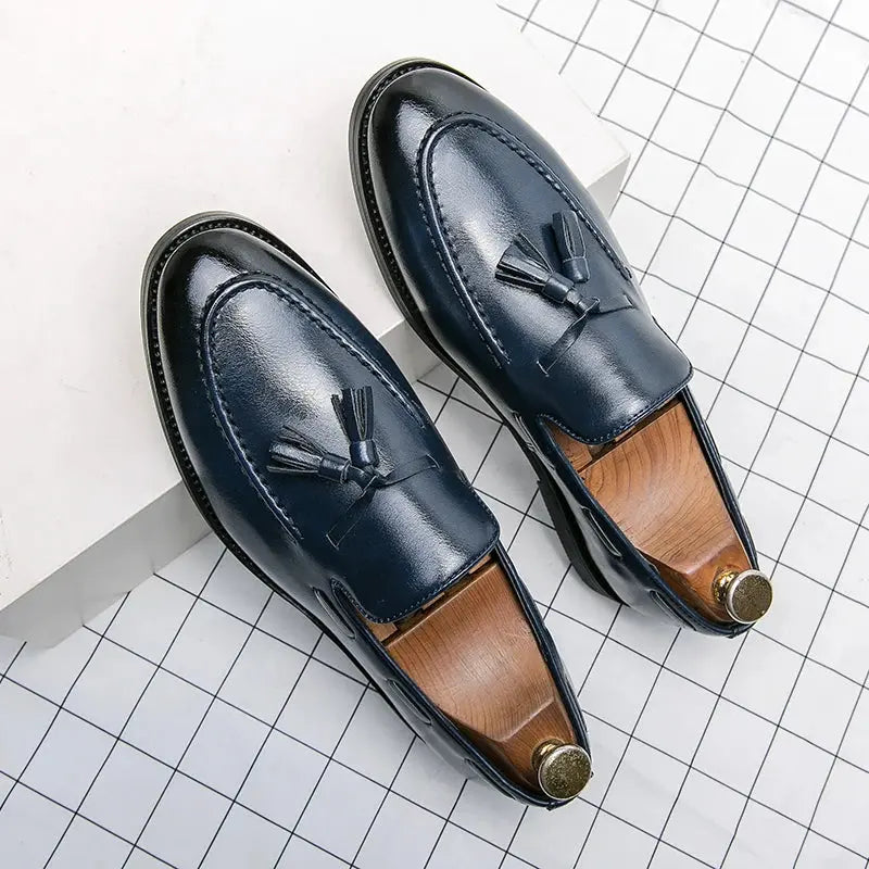 Nandy – Slip-On Leather Loafers for Men – Everyday Elegance and Comfort