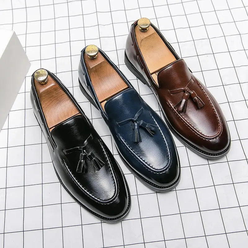 Nandy – Slip-On Leather Loafers for Men – Everyday Elegance and Comfort