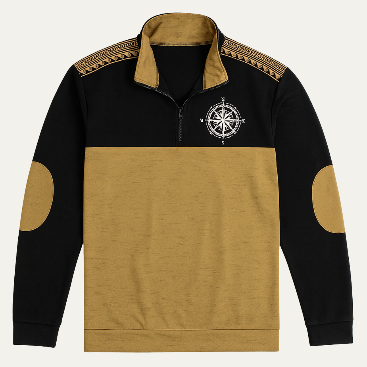 Savelletri Herrars Lediga Lättvikts Halvdragkedja Taktisk Tröja