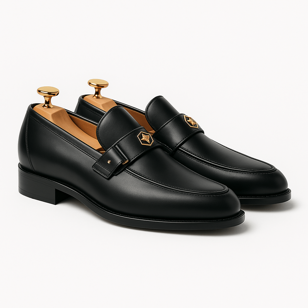 Giviny | Clean Cut Leather Men All Season Loafers