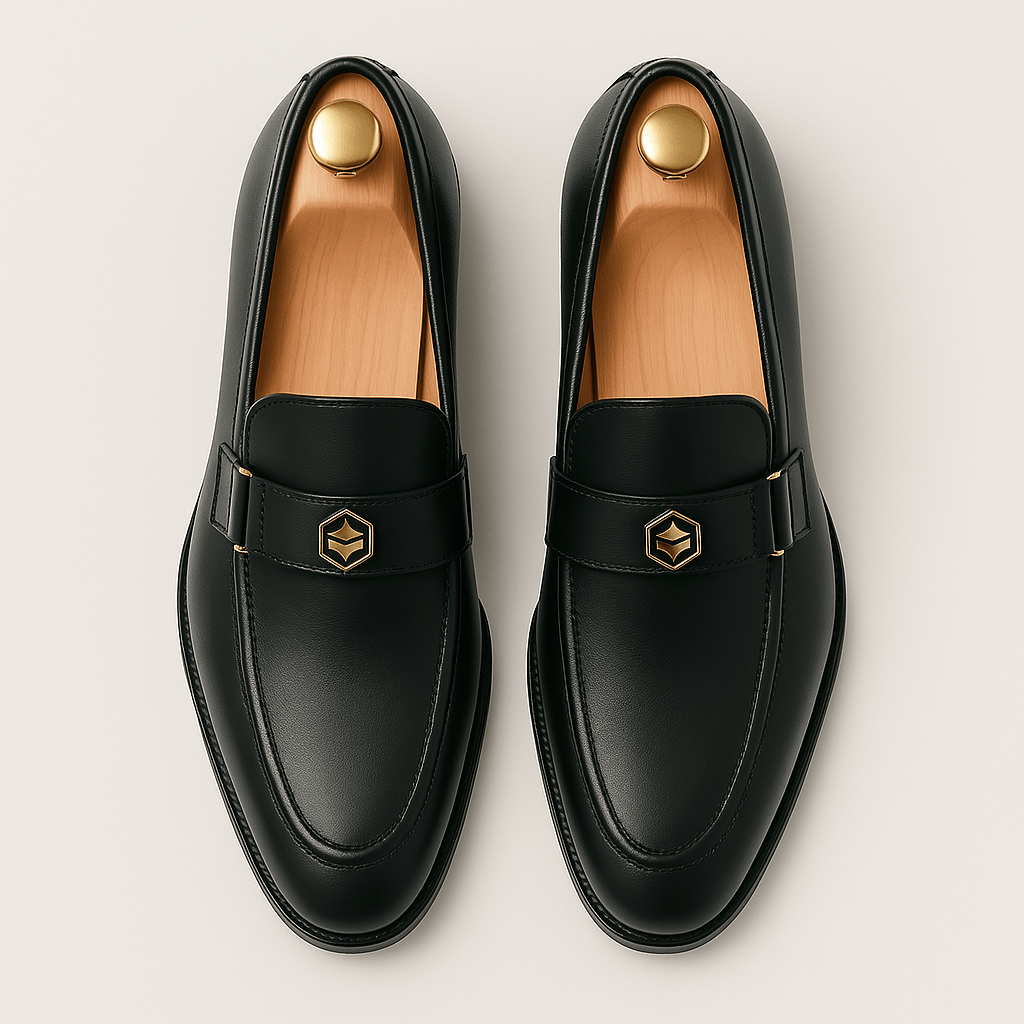 Giviny | Clean Cut Leather Men All Season Loafers
