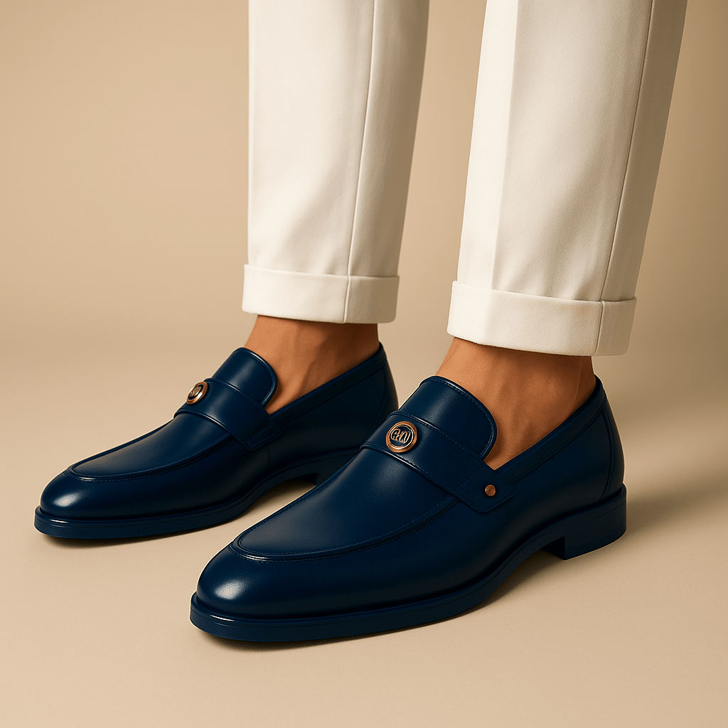 Giviny | Clean Cut Leather Men All Season Loafers