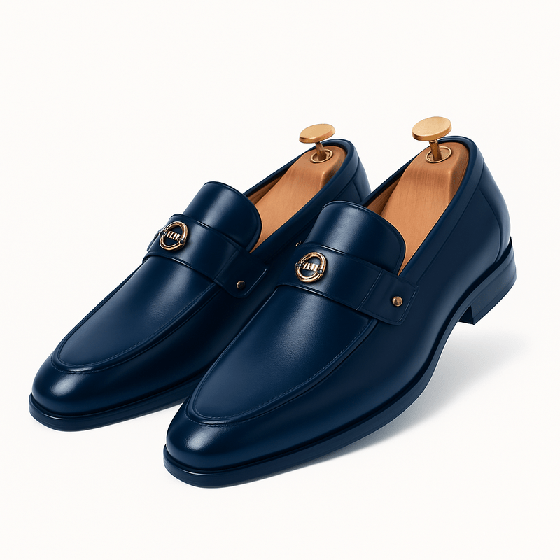 Giviny | Clean Cut Leather Men All Season Loafers