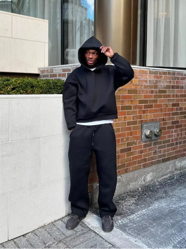 Men’s Streat Tracksuit – Two-Piece Jogging Set with Zip Jacket and Pants