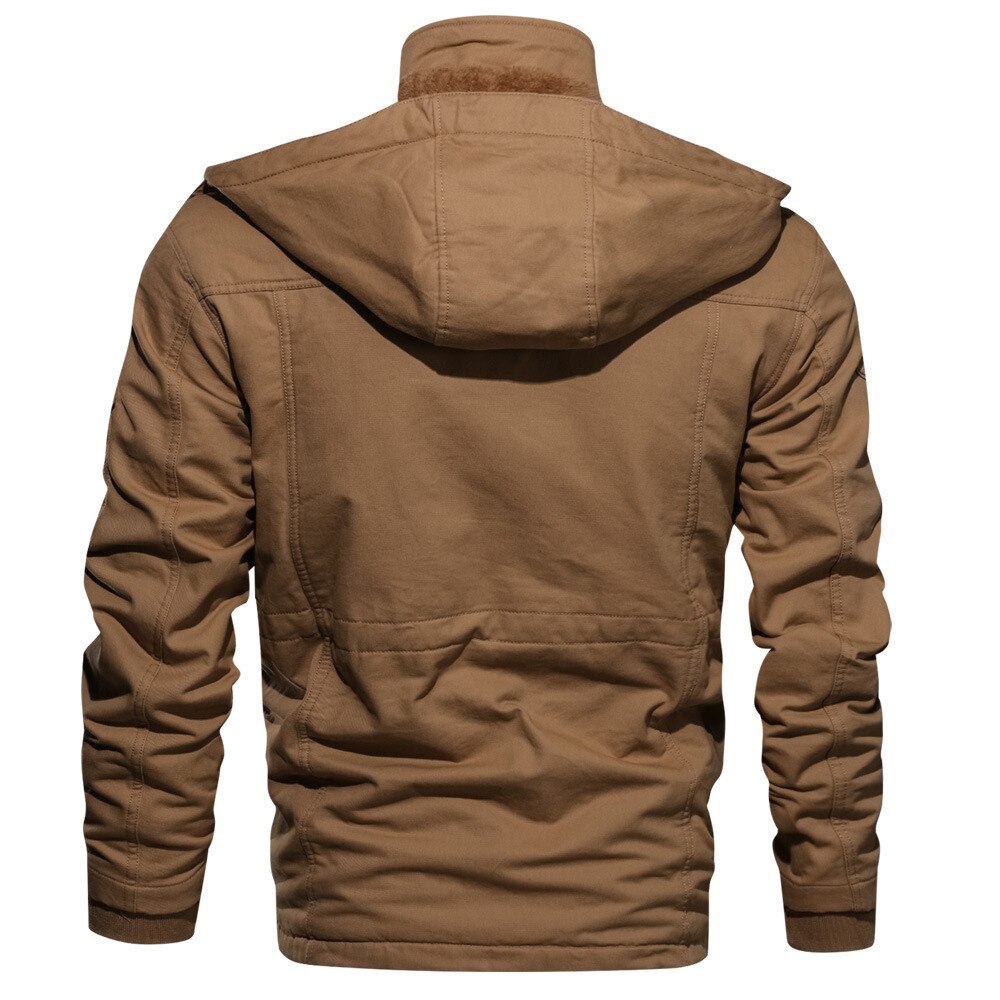 Men’s Tactical Military Winter Jacket – Durable Exterior Coat