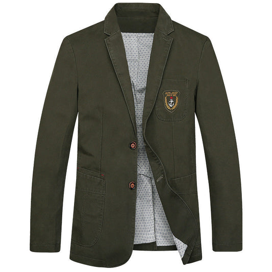 Men’s Casual Blazer Jacket – Spring Fashion Suit Coat