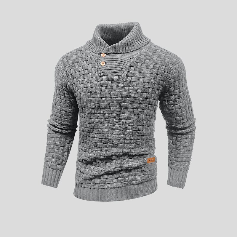 Finn | Stylish thermal knitted sweater for men