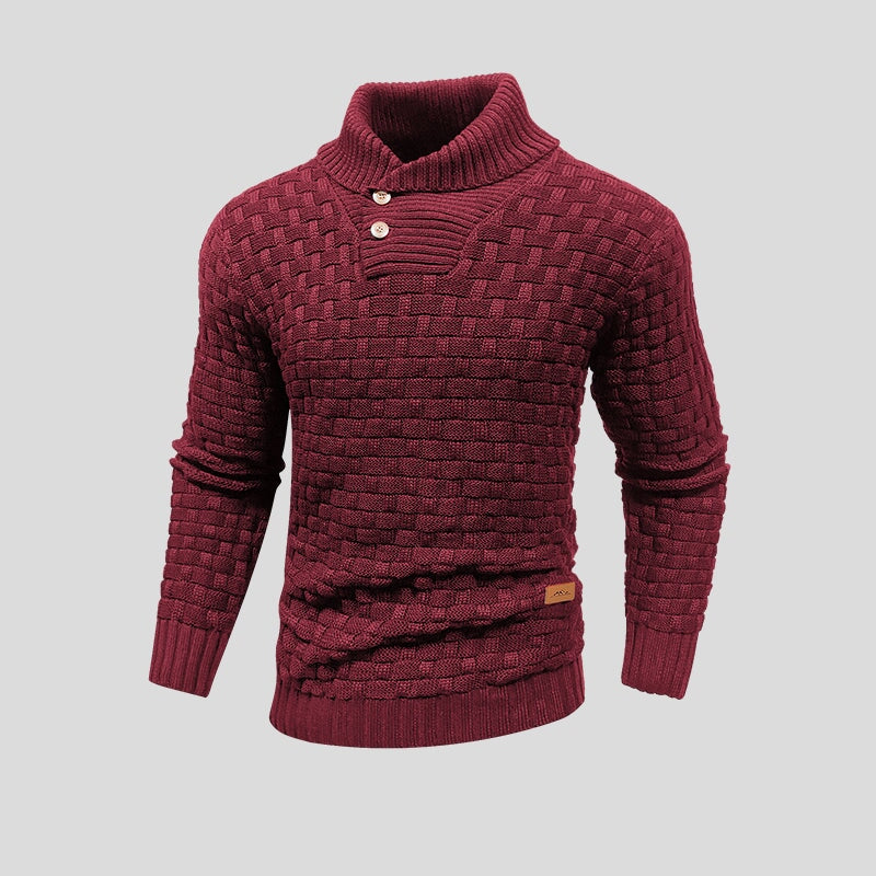 Finn | Stylish thermal knitted sweater for men