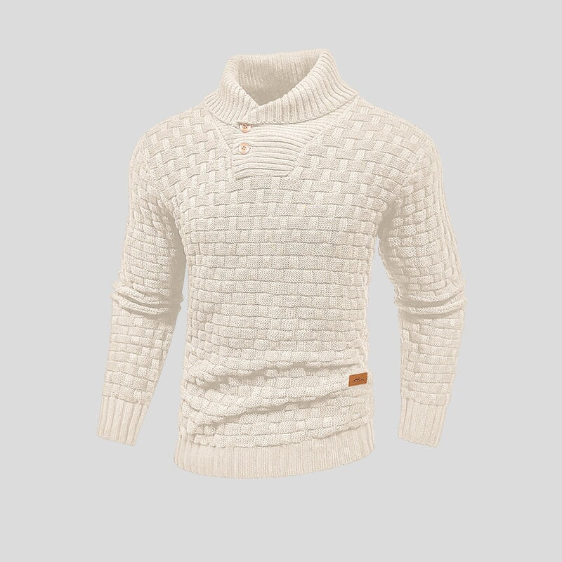 Finn | Stylish thermal knitted sweater for men