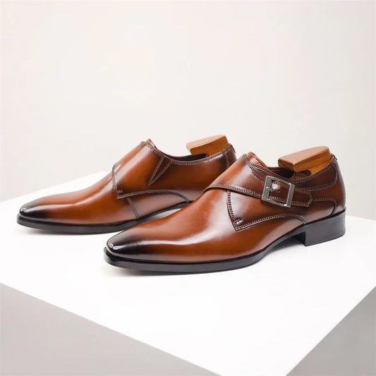 Lorenzo Milan - Handcrafted Italian Elegant Buckle Shoes