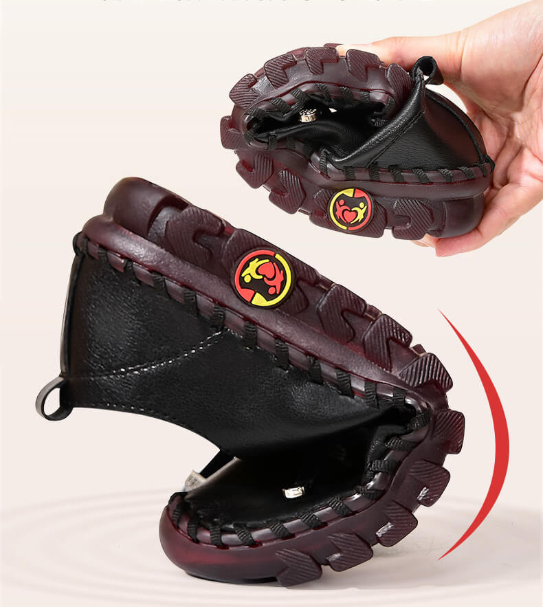 Ortopediska lädermokasiner – mjuka, stödjande och eleganta