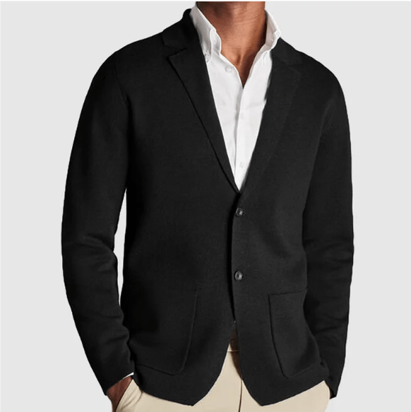 Hansen Men Button Cardigan – Classic Men’s Knit Sweater