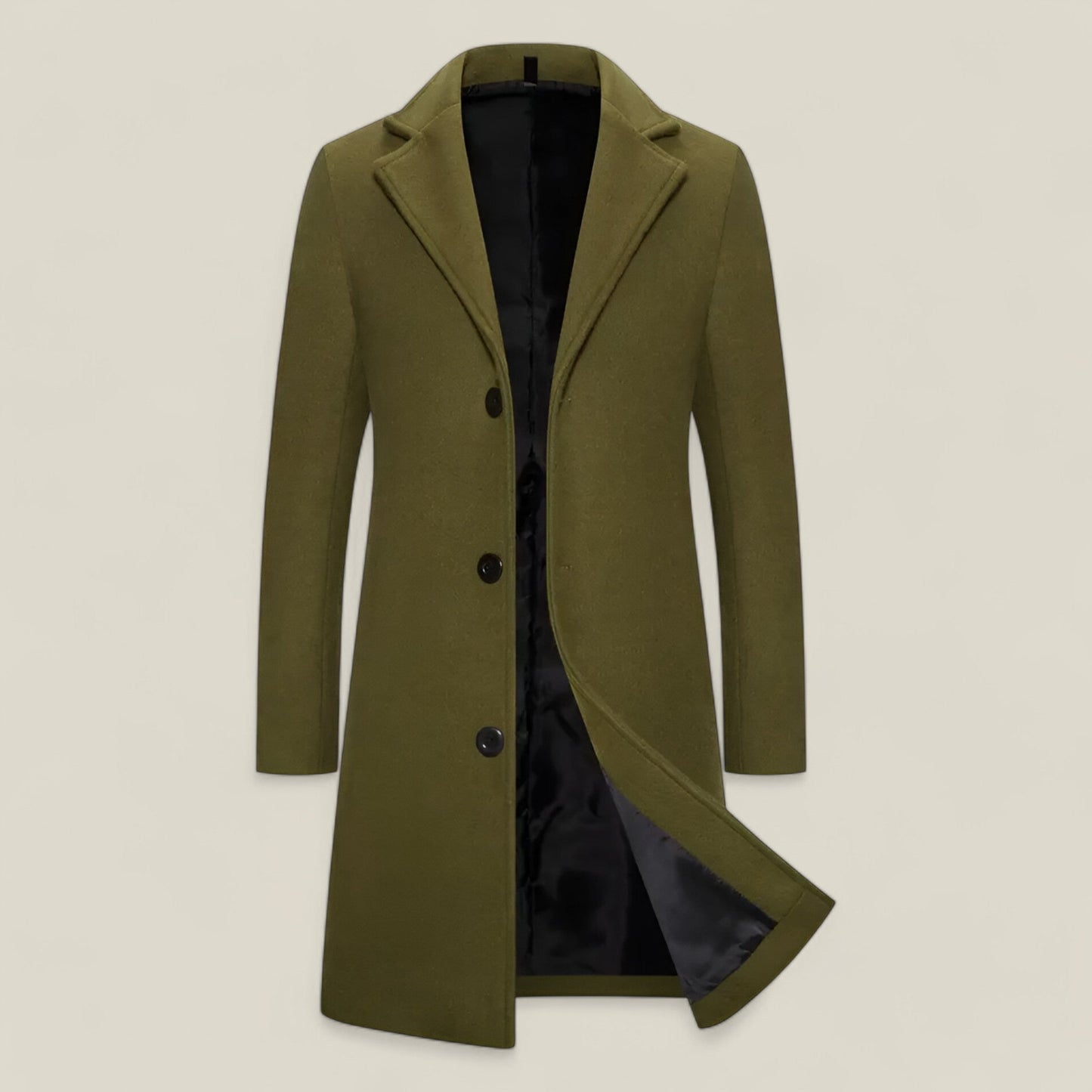 Kirk | Lång bomullskappa – Elegant vardagsrock för dagligt och formellt bruk