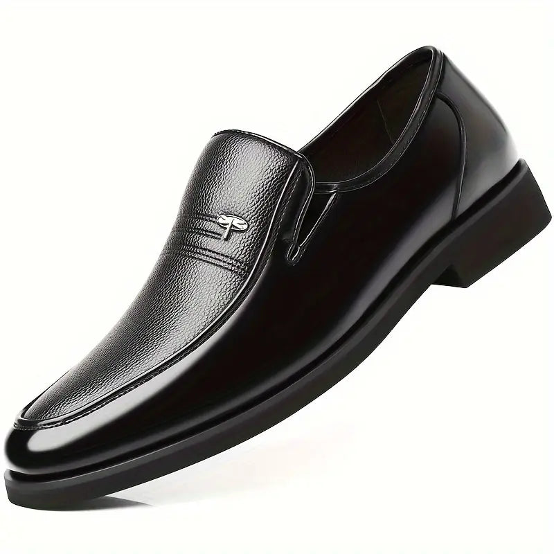 Men’s Leather Dress Shoe Loafers – Lampweight Breathable Slip-On Shoes