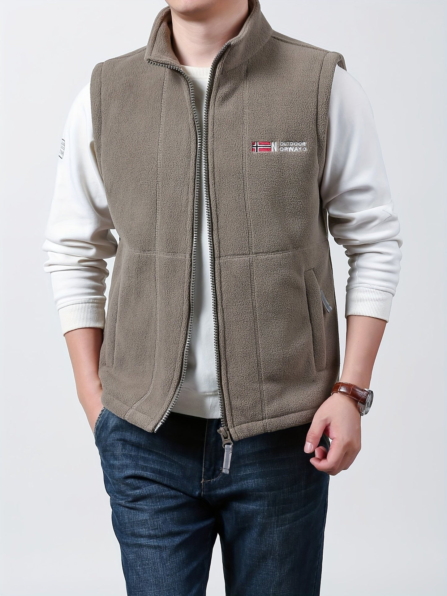 Men’s Norway Fleece Bodywarmer Vest – Lampweight Insulated Gilet