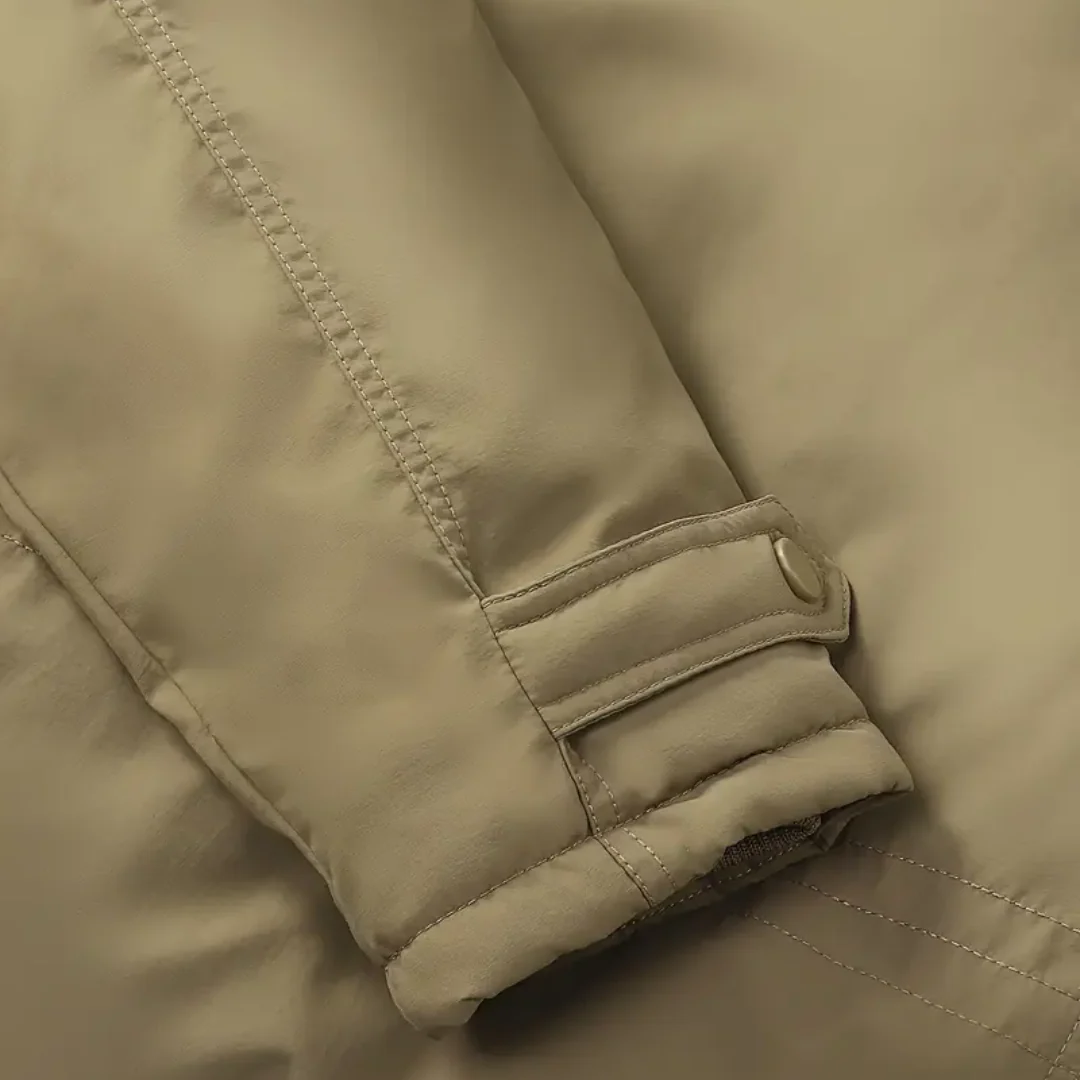 Men’s Padded Winter Jacket with Hood – Warm, Comfortable & Functional