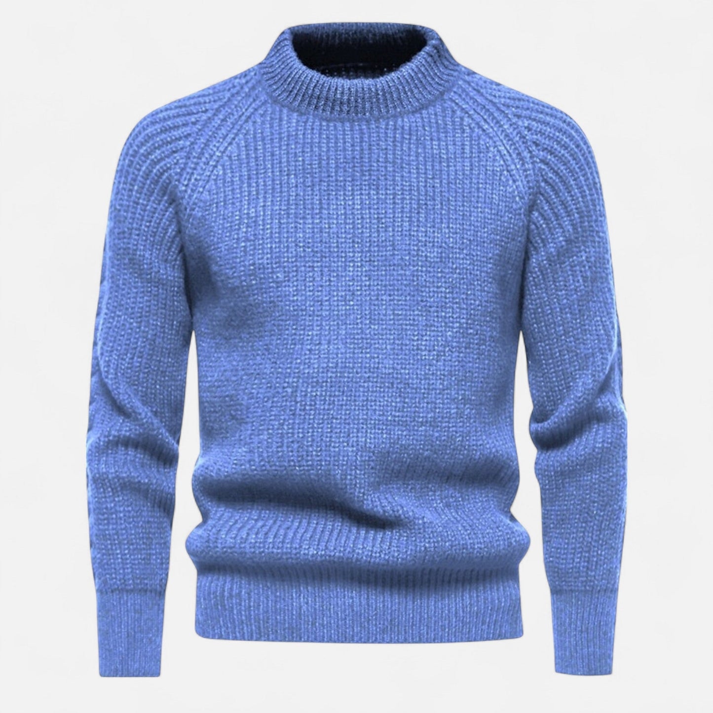 Men’s Slim-Fit Sweater – Ribbed Knit Elegance