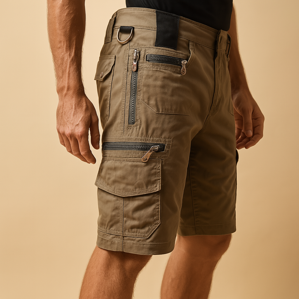 Herrshorts med lastfickor och fickor | Koen